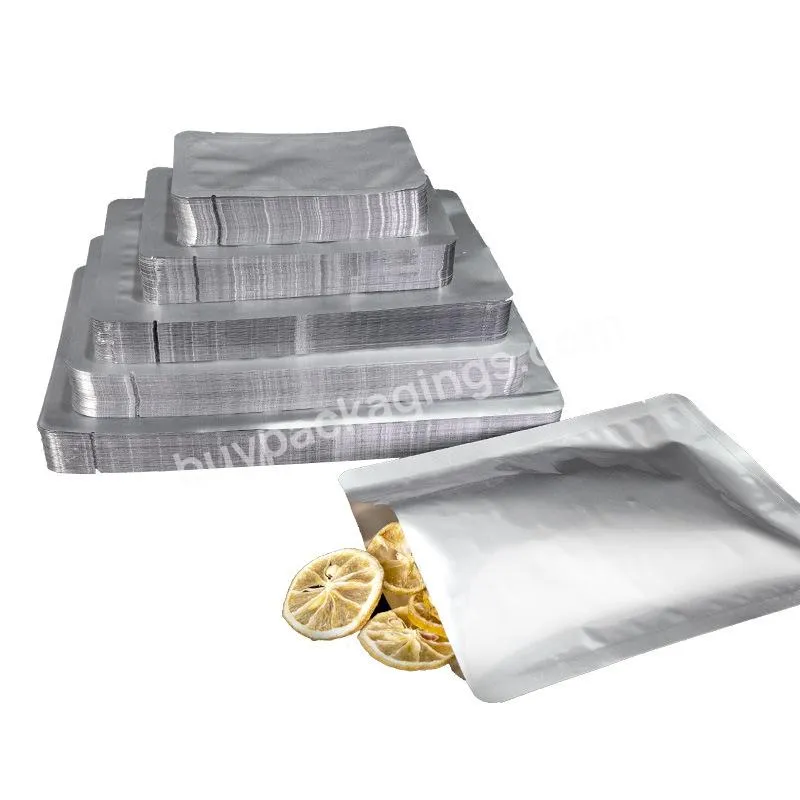 Laminated Multiple Layer Plastic Aluminum Foil Bag Resealable Packaging Vacuum Sealing Bags