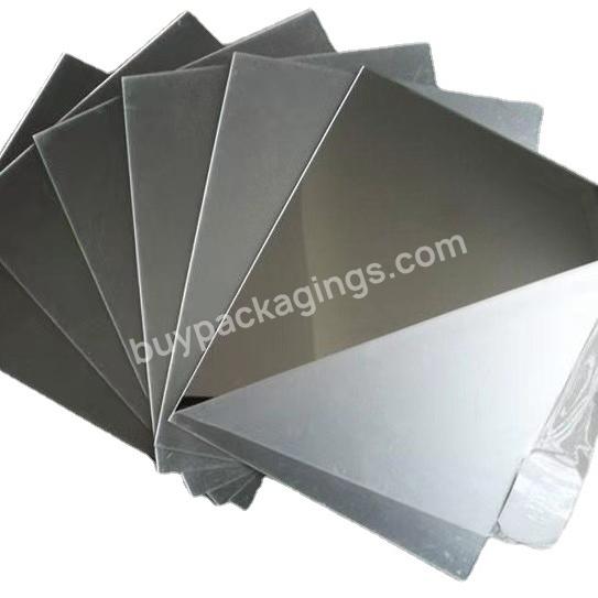 Large Silver Mirror Acrylic Sheet Plastic Sheet