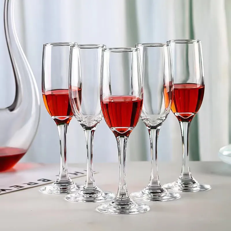 Large Size Clear Red Wine Glass Goblet Clear Transparent Wine Glasses Cup