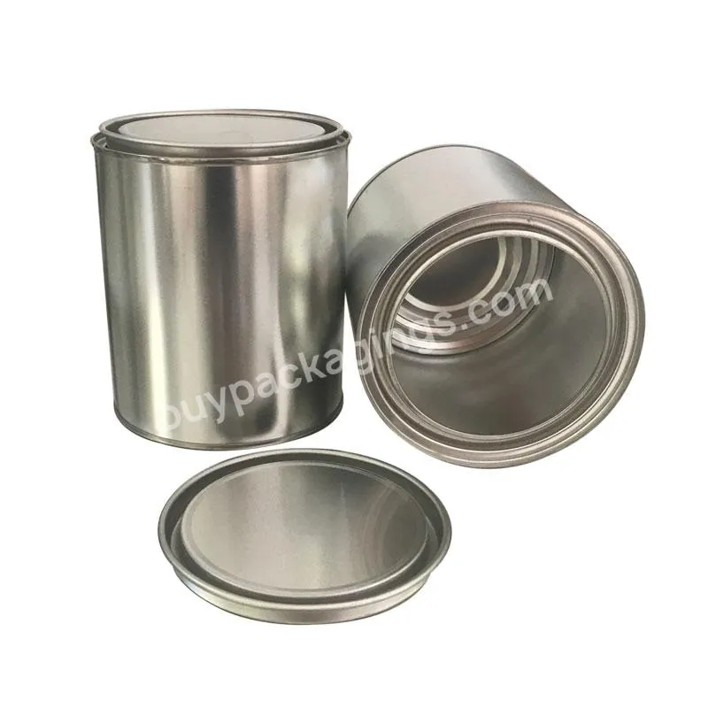 Lever Lid Metal Round Packing For Glue And Coating Cans Tin