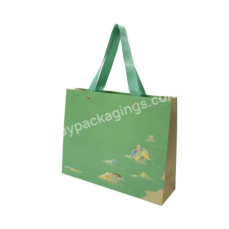 Lovely Paper Gift Bag Packaging New Design Custom Logo Cute Customized Art Paper Paperboard Gift & Craft Packing Items Accept