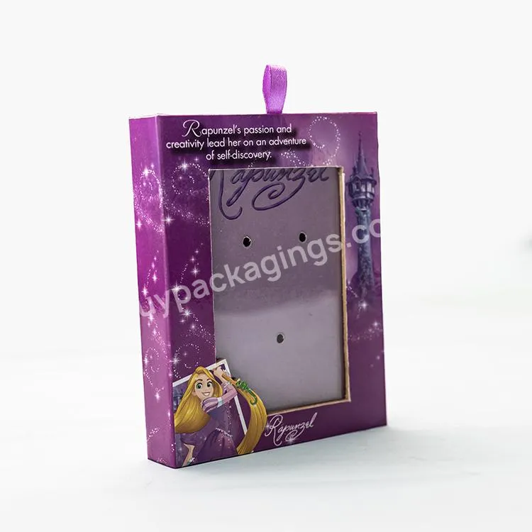 Low Moq Earring Jewelry Box Earring Atorage Boxes Cheap Paper Jewelry Gift Boxes