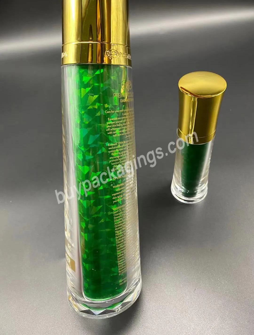 Low Moq Holographic Hologram Printed Shrink Sleeve Labels Heat Sensitive Shrink Wrap Bottled Cosmetic Shrink Label