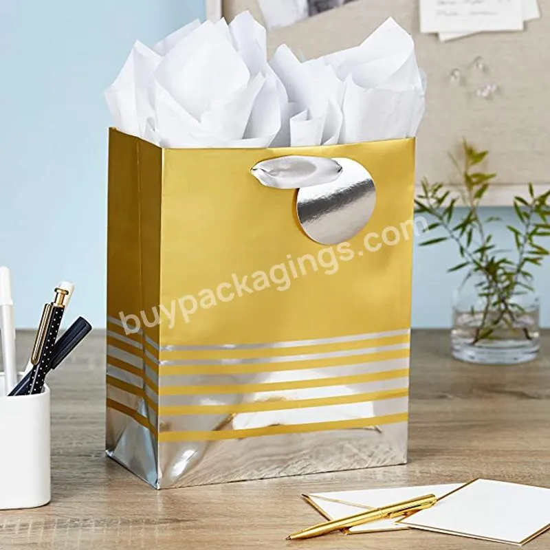 Luxury Bolsas De Papel Tisu Tissue Paper Bag Shopping For Gift Bags