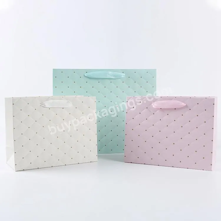 Luxury Clothes Clothing Shopping Paper Bag For Clothing Shoe Packaging