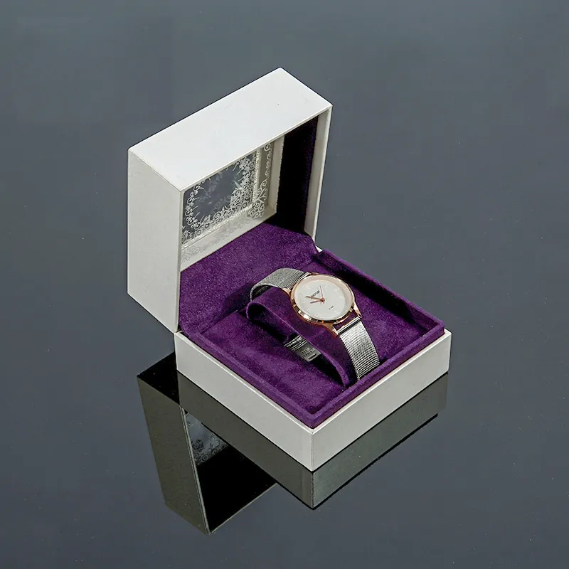 luxury custom logo  display acrylic single timepieces jewelry storage watch  gift box  packaging