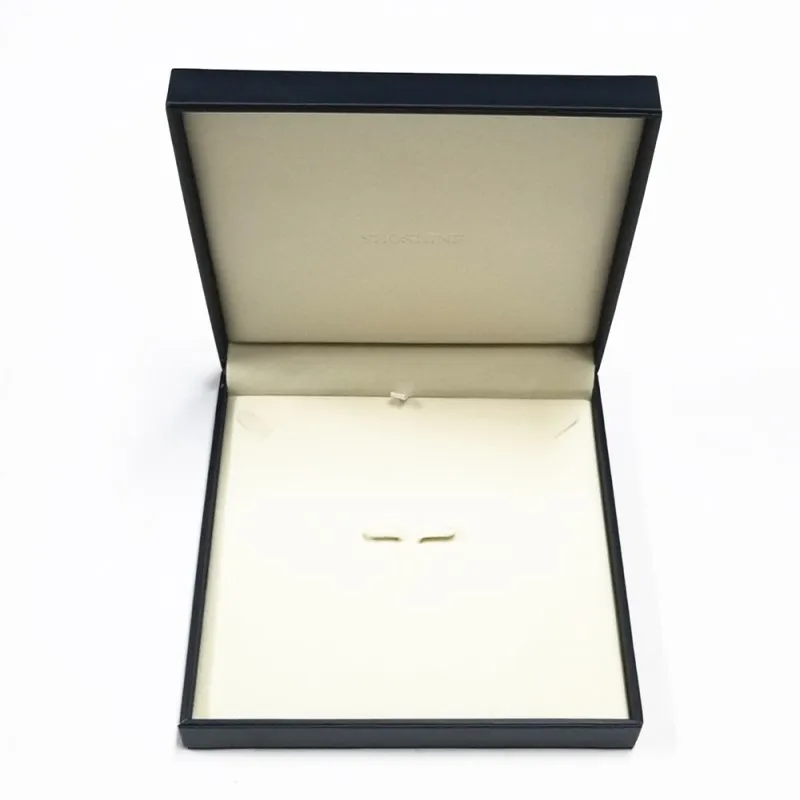 Luxury Custom Logo Plastic Jewelry Gift Box