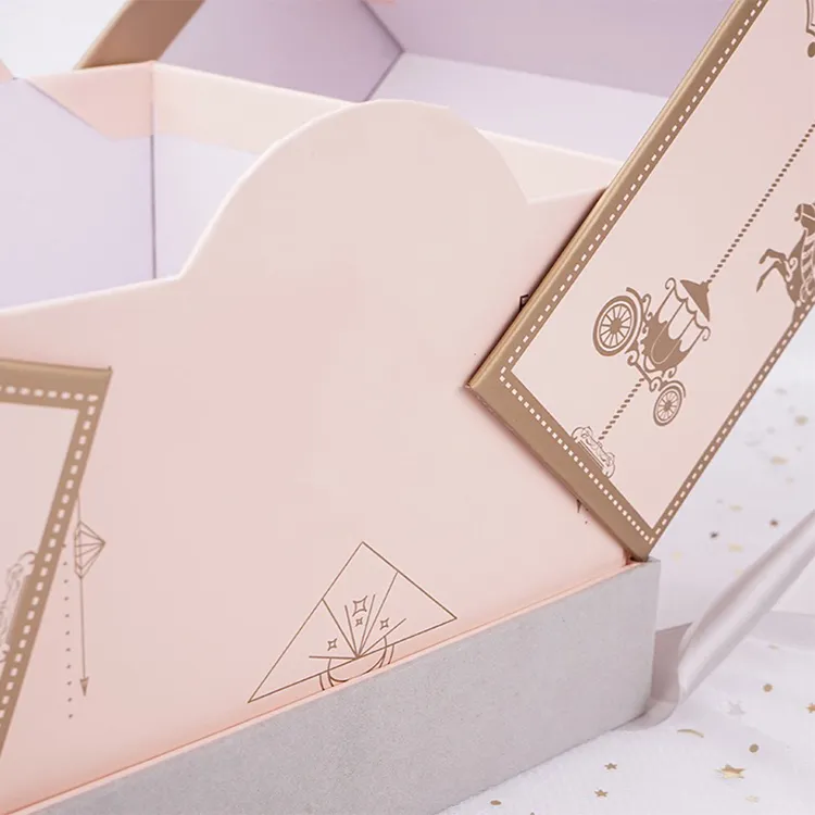 Luxury Double Creative Opening Paper Packaging Gift Box Two Door Gift Wedding Box