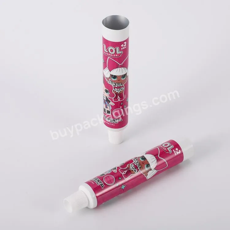 Luxury Empty Customized Abl Plastic Cosmetics Packaging Ecofriendly Aluminum Plastic Material Toothpaste Tube 100g120g140g160g