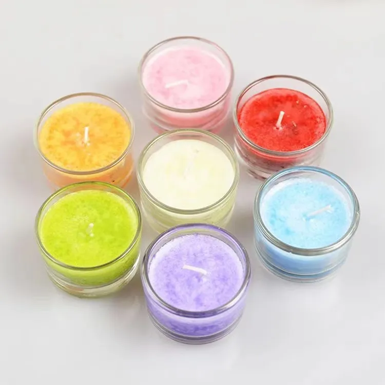 Luxury Glass Aromatherapy Jar Custom Logo Round Clear Candle Jar Buy Online