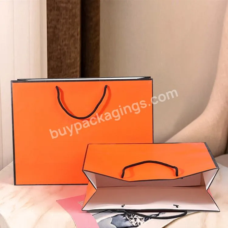 Luxury Packaging Clothes Paper Bags Paper For Shopping With Logo Packaging