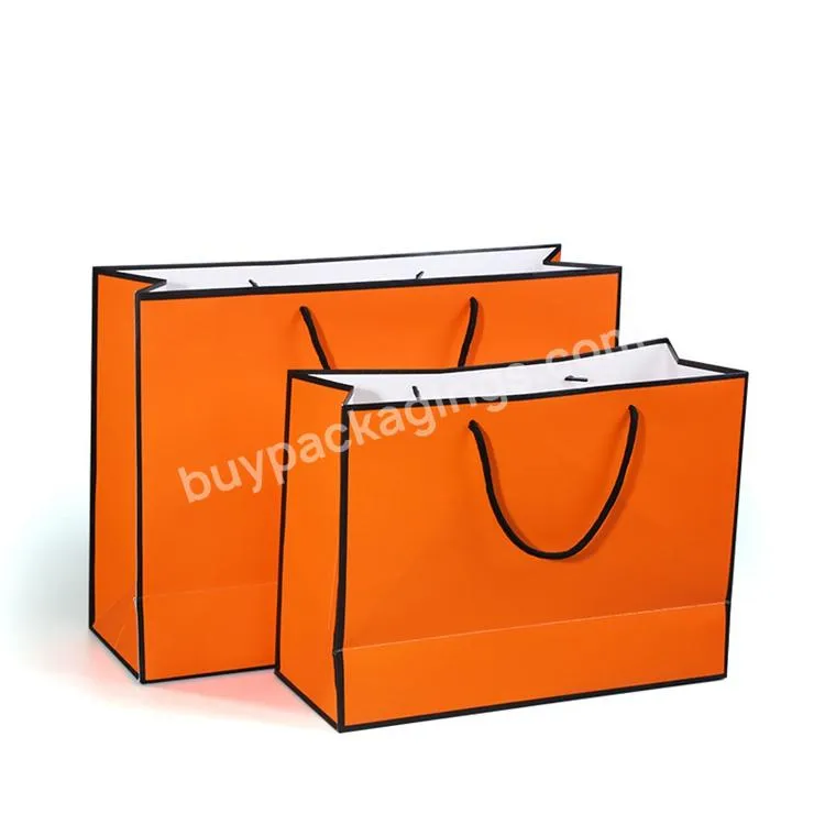 Luxury Packaging Clothes Paper Bags Paper For Shopping With Logo Packaging