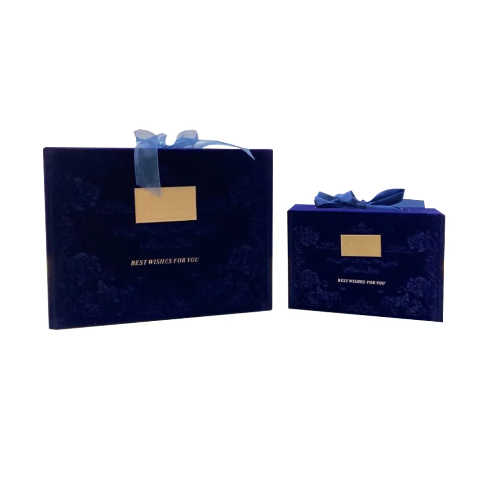 Luxury Velvet Wig Hair Extension Packaging Boxes Custom Logo Luxury Wholesale Box