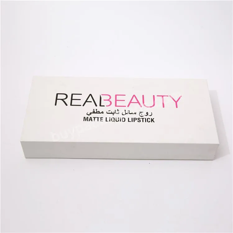 Magnetic Paper Cardboard Lipstick Gift Box Packaging Luxury Paper Cosmetic Box
