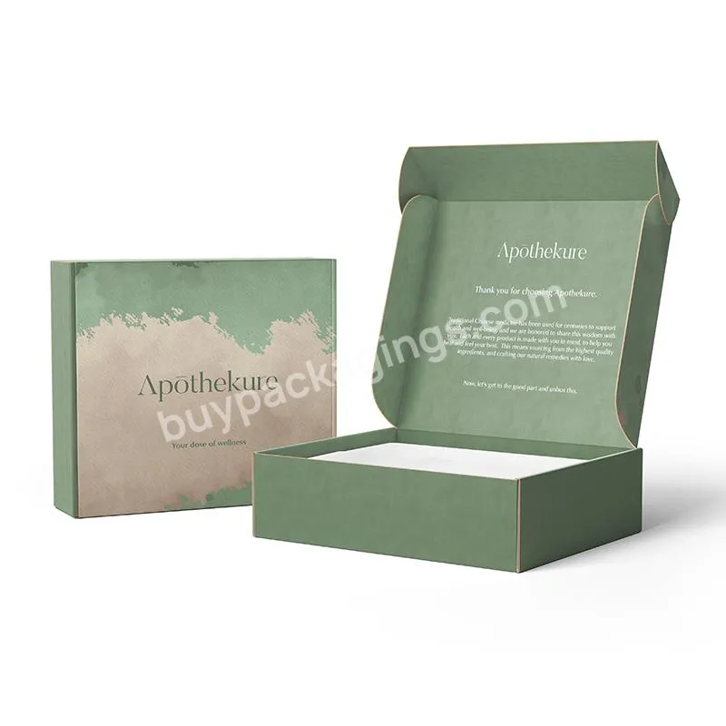 Manufacture Customized Shipping Box Mailers Printing Packaging Paper Boxes Corrugated Mailer Box