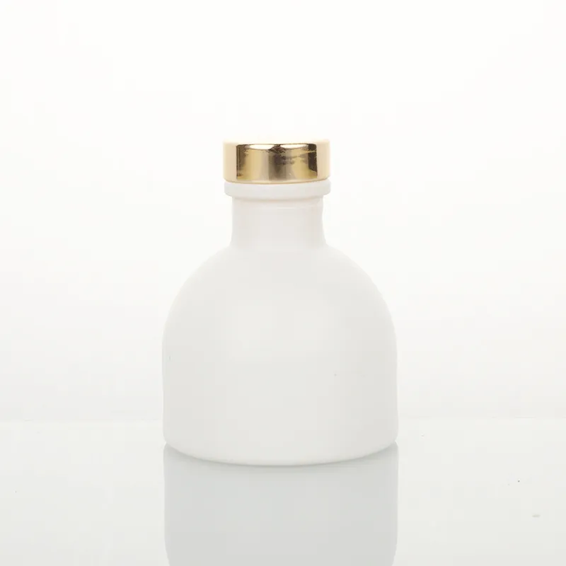 Manufacture Supplier Frosted Texture Fireless Vine Fragrance Bottles by Manufacturers Glass Fragrance Bottles