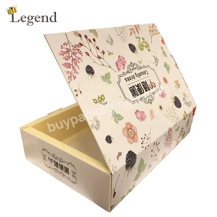 Manufacturer Recycled Paper Material Cosmetics Candy Packing Boxes Custom Logo Printing Luxury Paper Packaging Box