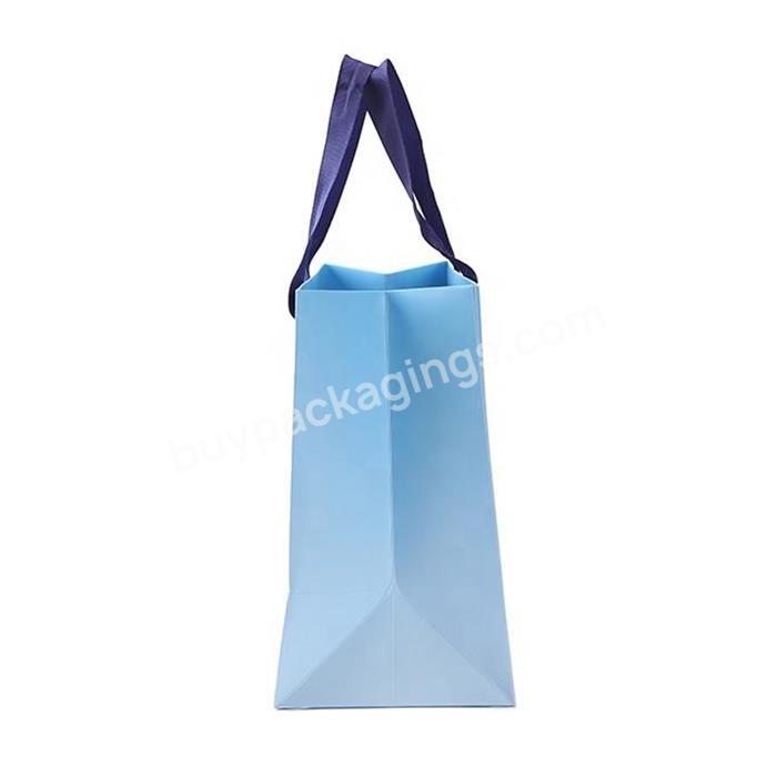 Manufacturer Well Made Ecofriendly Foldable Gift Bag Box Recyclable Paper Bags For Gift