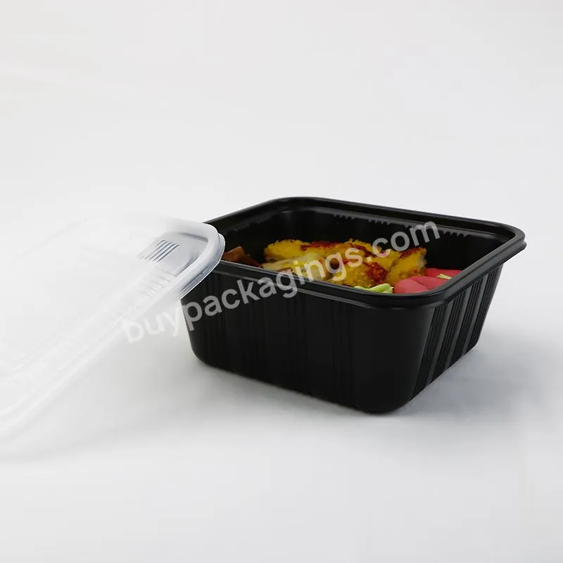 .microwave Plastic Packing Take Away Kids Bento Lunch Box Take Out Paper Custom Thinwall Food Container