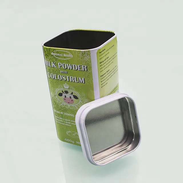 Milk powder iron cans tea small package coffee health tea biscuits general metal packaging tin box