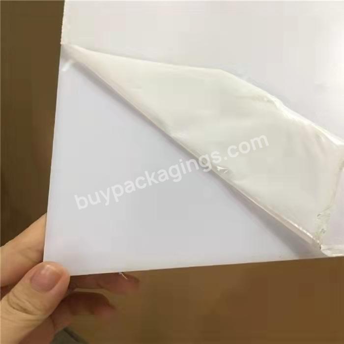 Milky White Clear Color Acrylic Sheet