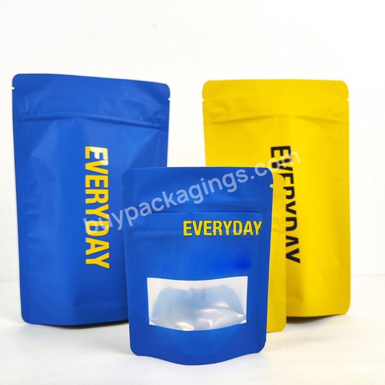 Modern Novel Design Reasonable Price Glossy Stand Up Pouch Candy Packaging Bag