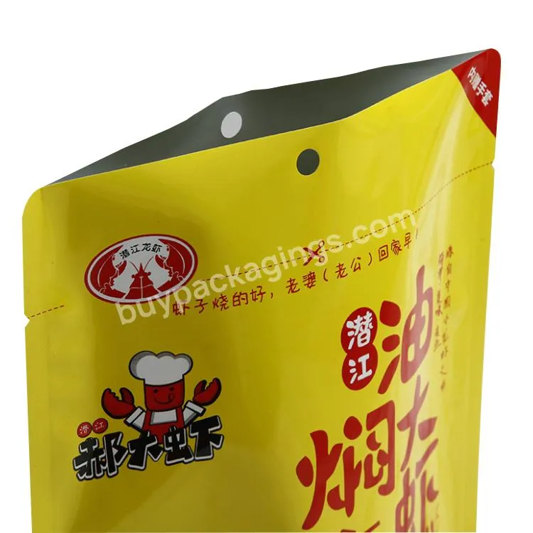 Moq200 Aluminum Foil Plastic Packaging Three Side Seal Fishing Lure Packaging Stand Up Bag Custom Printed Supplier