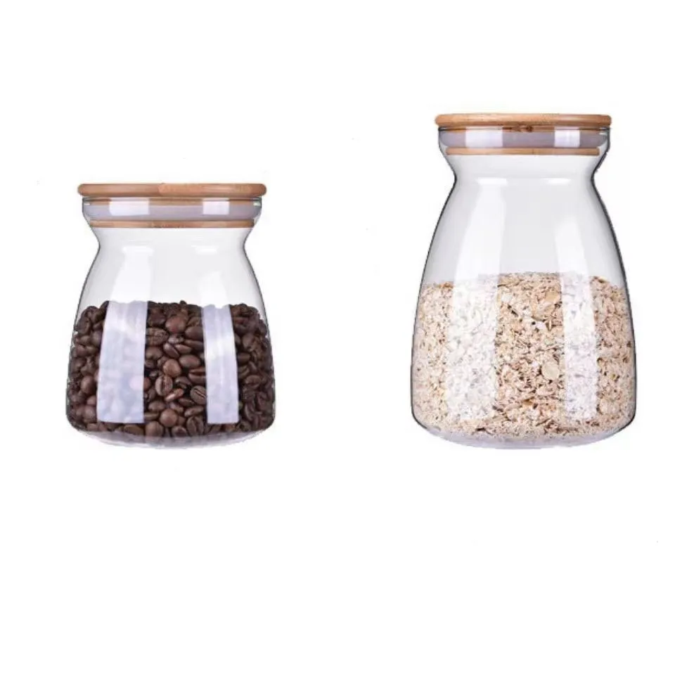 More Specifications Handmade High Borosilicate Airtight kitchen Glass Storage Jars