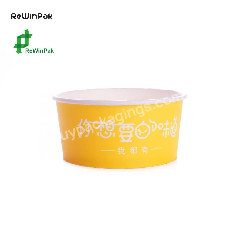 New Arrival Disposable Paper Bowl With Customized Printing Outside Light Food Package - Buy New Arrival Disposable Paper Bowl With Customized Printing Outside Light Food Package,Biopak 400pcs Paper Bowls Lids Biobowl Kraft 750ml M,Printed Pla Paper K