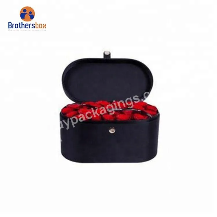 New Design Flower Gift Box Round Packaging Luxury Round Flower Box