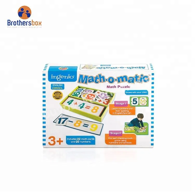 new design high quality kids children toy jigsaw puzzle