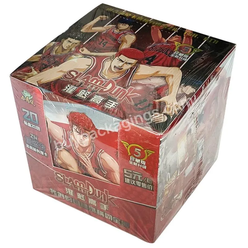 New Slam Dunk Card Hanamichi Sakuragi Rukawa Kaede Akagi Takenori Miyagi Ryota Kids Toys Girl Boy Collection Christmas Gift