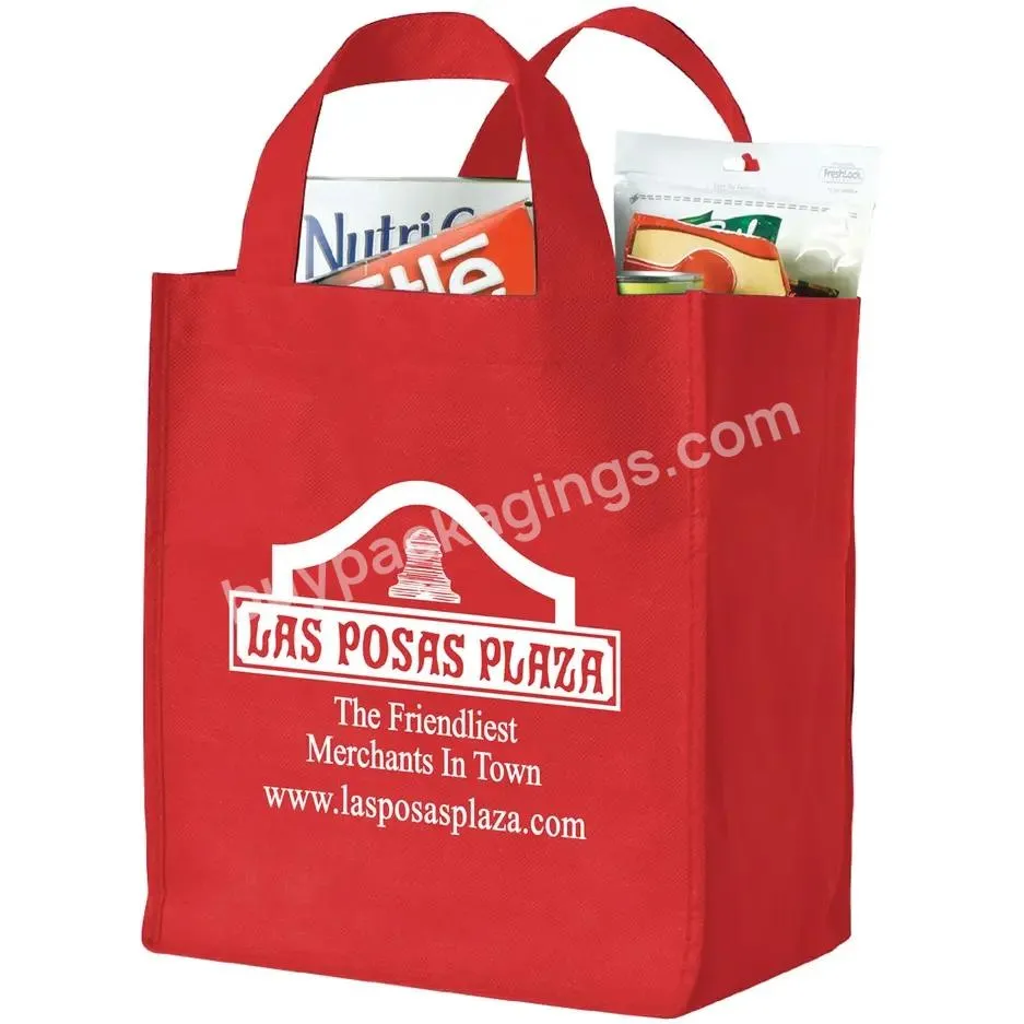 Non Woven Clothing Store Bag Eco-friendly Packaging Gift Shopping Bag With Customized Logo