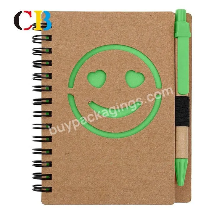 Notebook With Locker Mushroom Hole Notebook Leather Gift Notebook