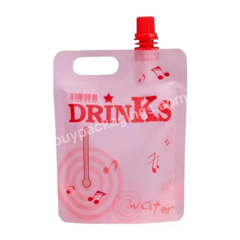 Odm Travel Hand Liquid Detergent Foam Soap Dispenser Water Packaging Bag For Shampoo Custom Printed Plastic Refill Spout Pouch