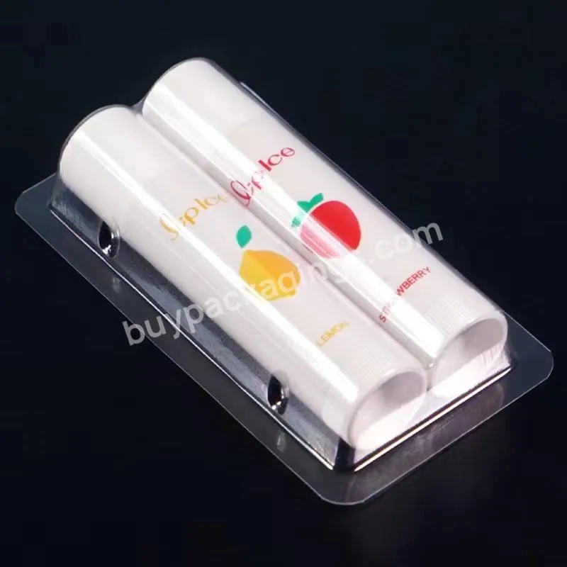 Oem Lip Balm Blister Packaging Custom Blister Card