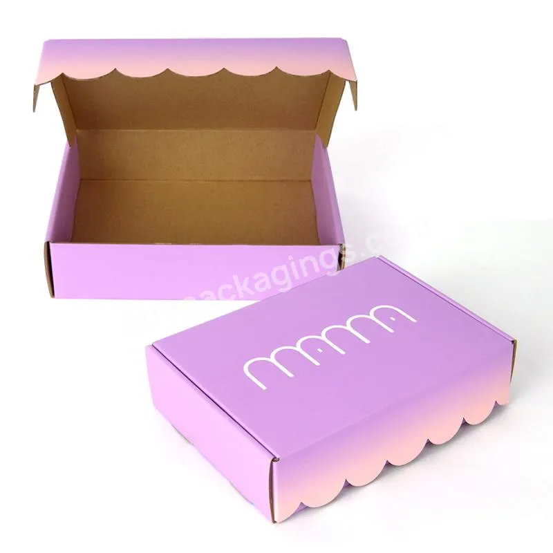 Oem Odm Customized Recyclable Cardboard Mailer Boxes Custom High Quality Corrugated Packaging Box Mailers Shipping