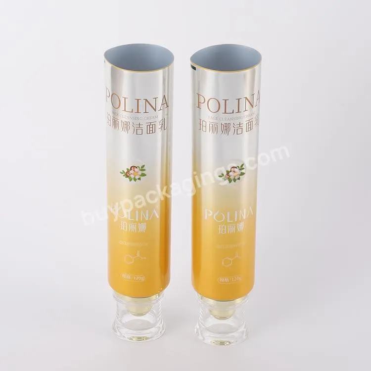 Oem/odm Cosmetic Packaging Abl Aluminum Plastic Tube Laminated Tube Bb Cream Essence Lotion Squeeze Soft Tube 5ml10ml15ml