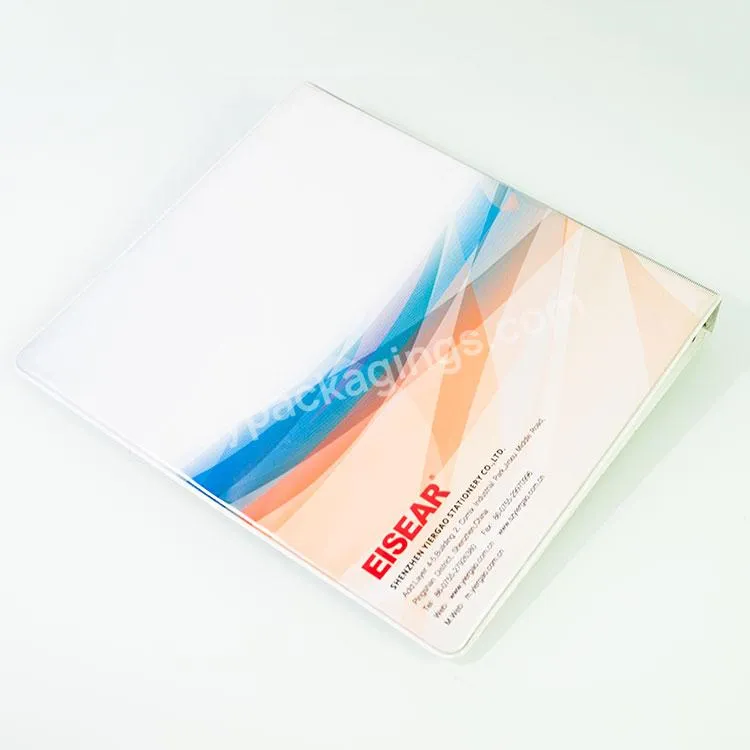 Office Use Pp File Folder Binder With Pvc Slipcase - Buy File Folder,3 Ring Binder,File Folder With Inner Page.