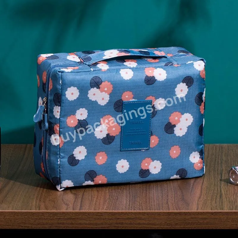 Oxford Cloth Waterproof Wash Bag Large Capacity Travel Storage Bag Cosmetic