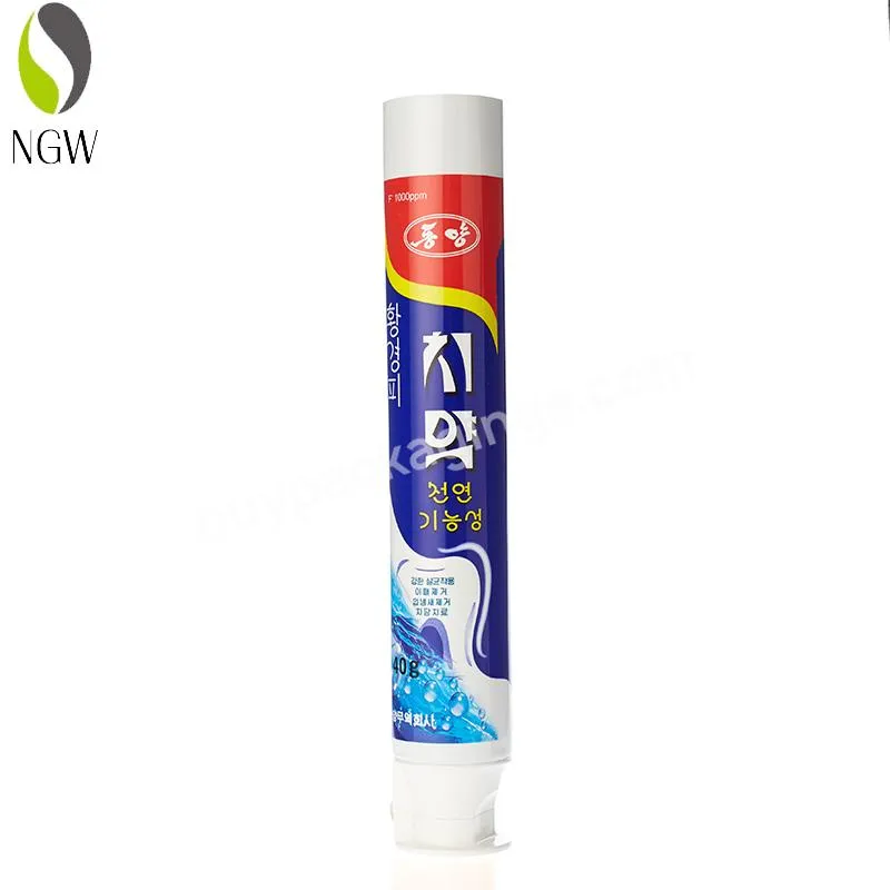 Packaging Tube Manufacturer Container Soft Empty Aluminum Plastic Tube Abl Toothpaste Tube Packaging With Flip Cover