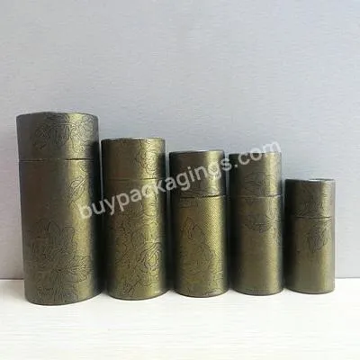 Paper Packaging Tube For Essential Oil Round Box Paper Tube For Cosmetic