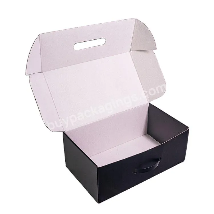 Paper Suitcase Box Wholesale Custom Folding Flat Cardboard Suitcase Boxes With Handles