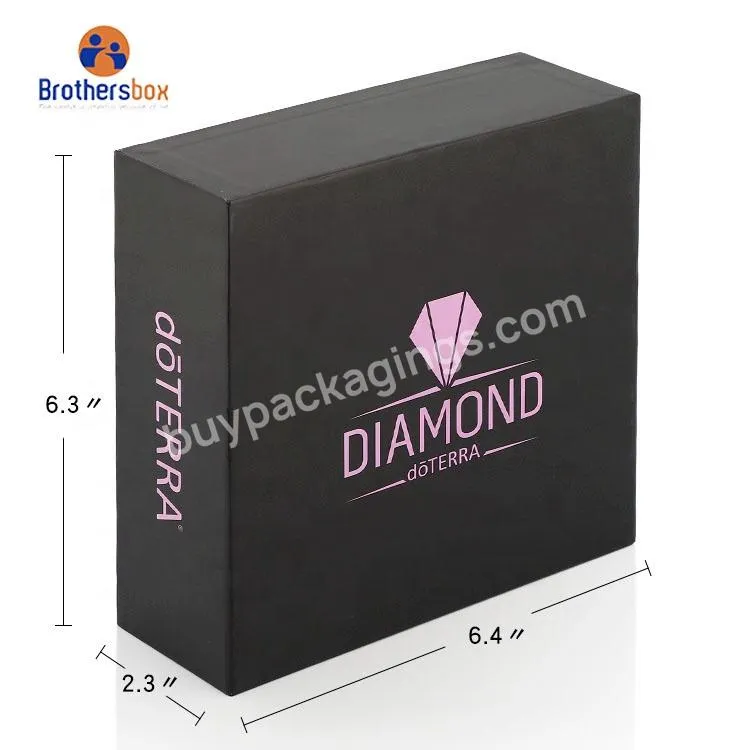 Paperboard Paper Type and Accept Custom Order custom printing drawer black paper packaging bracelet gift box for jewelry