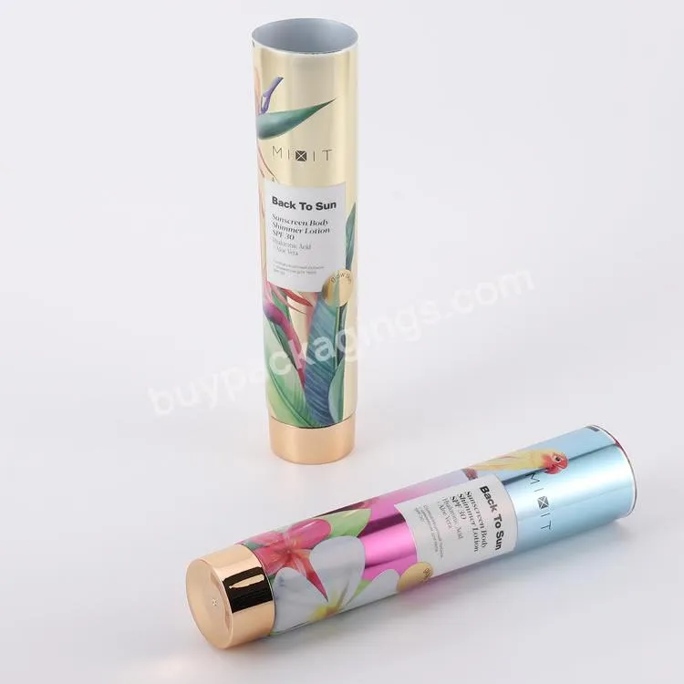 Pe Tube Cosmetic Packaging Soft Plastic Squeeze Tube Bb Cream Skin Care Moisturizing Tube 20ml30ml40ml50ml60ml70ml80ml