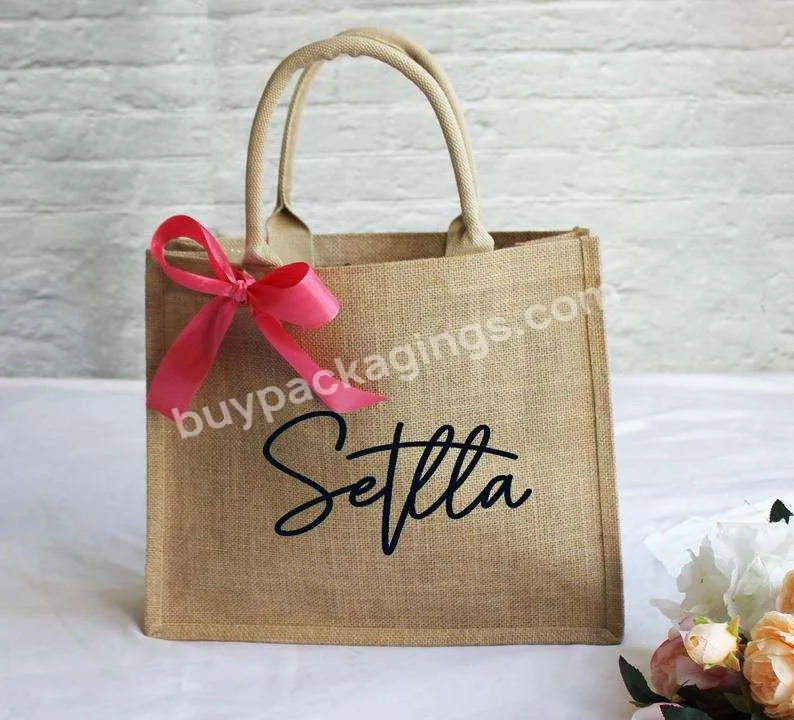 Personalized Bridesmaid Beach Bag Gift Bags