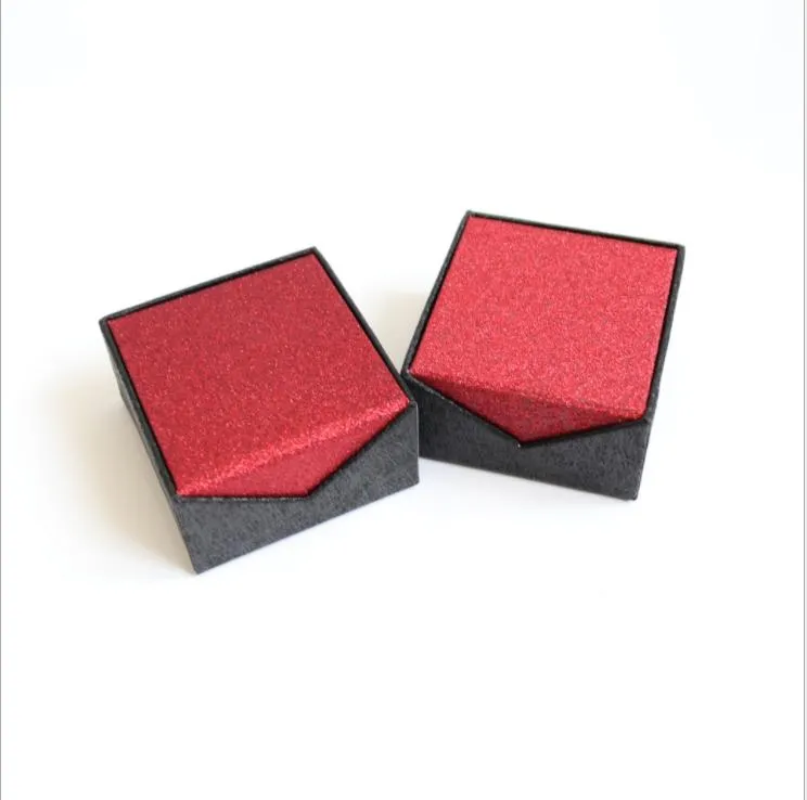 Personalized Glitter Paper Jewellery Box with Magnets