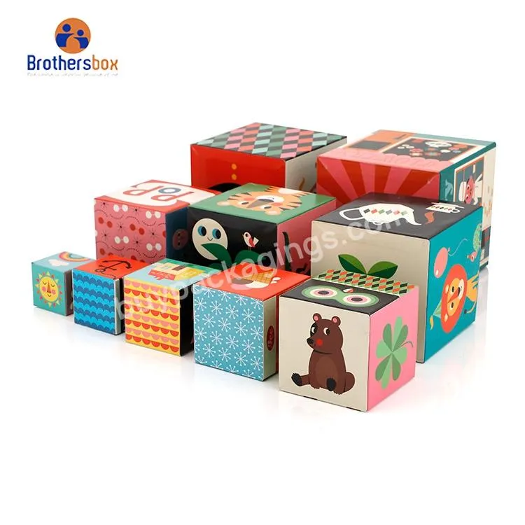 Personalized Handmade magnetic building block sets