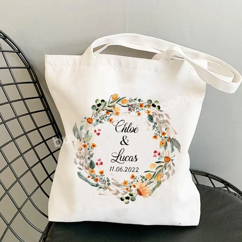 Personalized Teacher's Gift Bridesmaid Tote Bags Maid Of Honor Totes Custom Name Handbag Bridal Shower Party Gifts