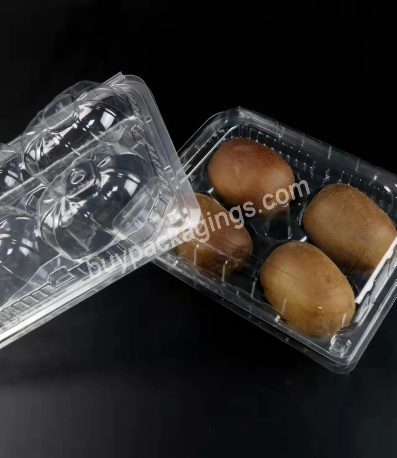 Pet Plastic Fresh Kiwi Box Packaging Box,Fresh Fruits Packaging Container